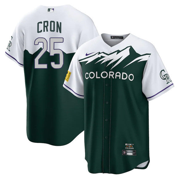 Colorado Cool Base City Connect Player Jersey – Stitched