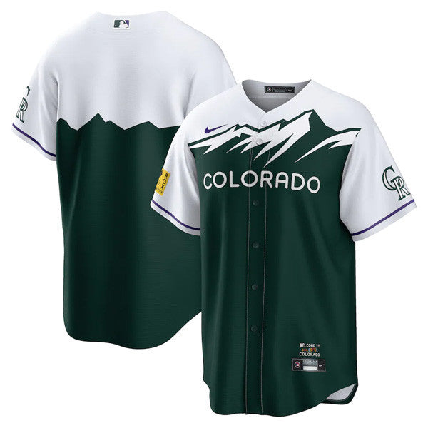 Colorado Cool Base City Connect Player Jersey – Stitched
