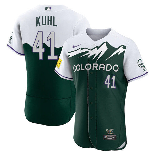 Colorado Flex Base City Connect Player Jersey – Stitched