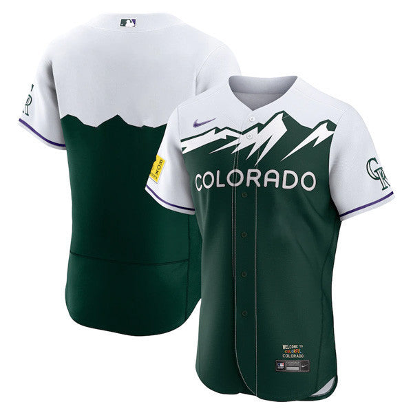 Colorado Flex Base City Connect Player Jersey – Stitched