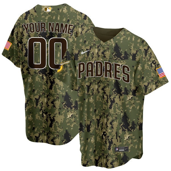 San Diego Camouflage Custom Jersey