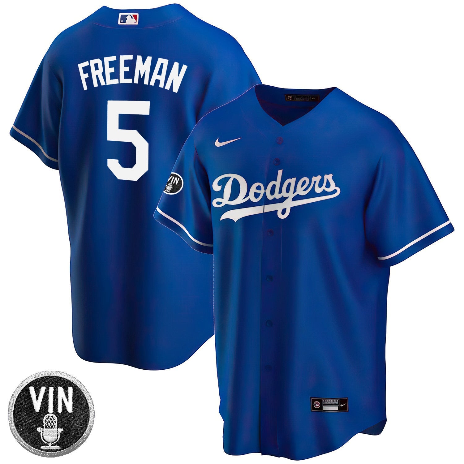 Los Angeles Vin Scully Patch Alternate Jersey