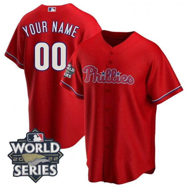 Men’s Philadelphia 2022 World Series Custom Jersey