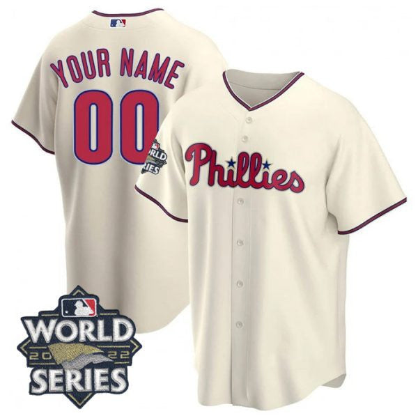 Men’s Philadelphia 2022 World Series Custom Jersey