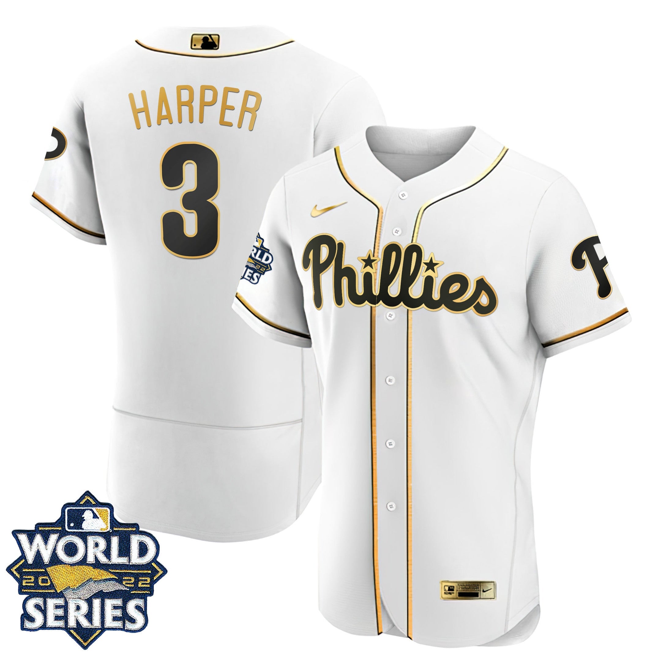 Youth’s Philadelphia Gold 2022 World Series Jersey