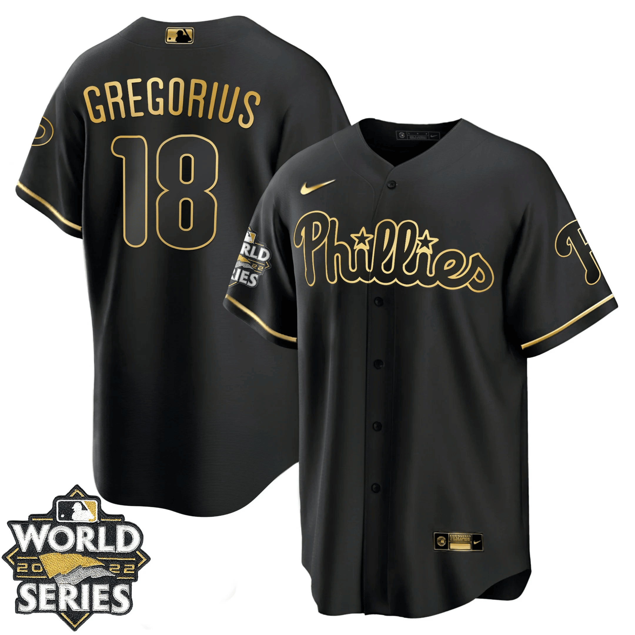 Youth’s Philadelphia Gold 2022 World Series Jersey