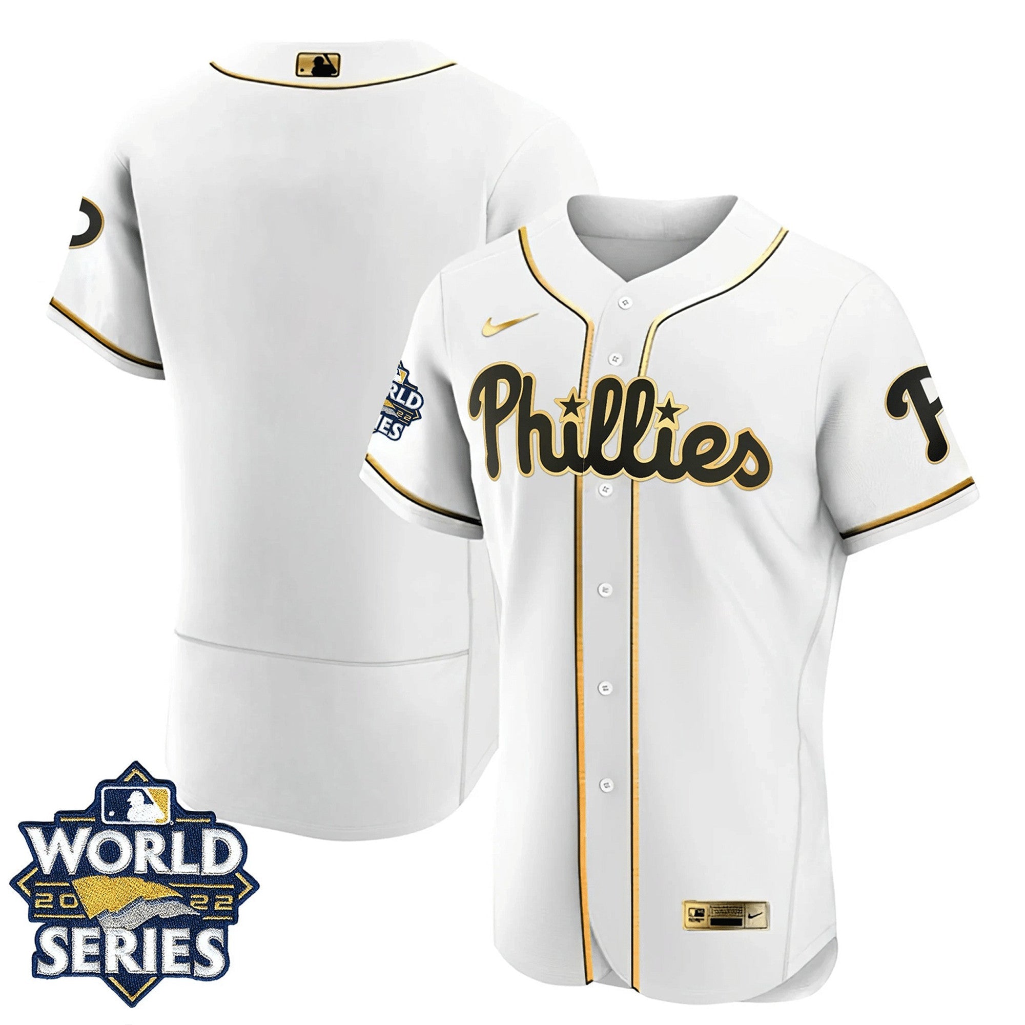 Philadelphia Black Gold & White Gold Team Jersey