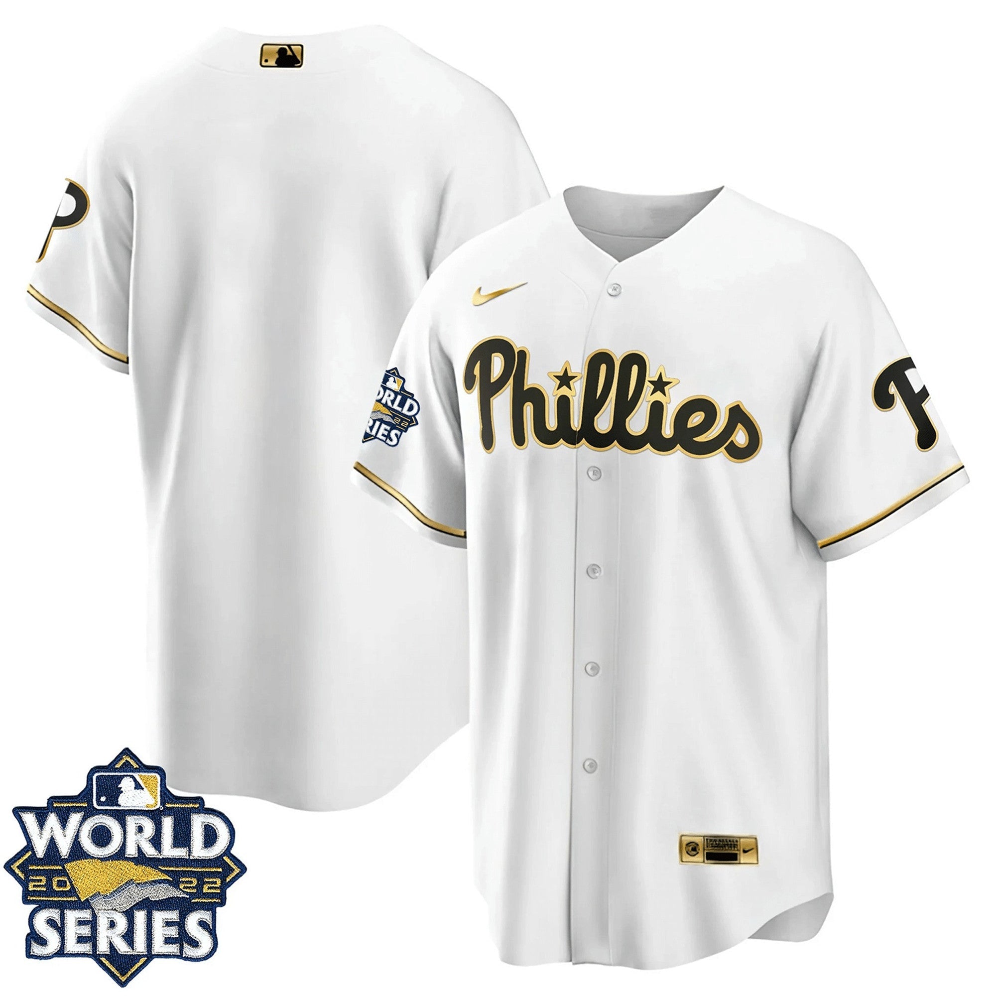 Philadelphia Black Gold & White Gold Team Jersey