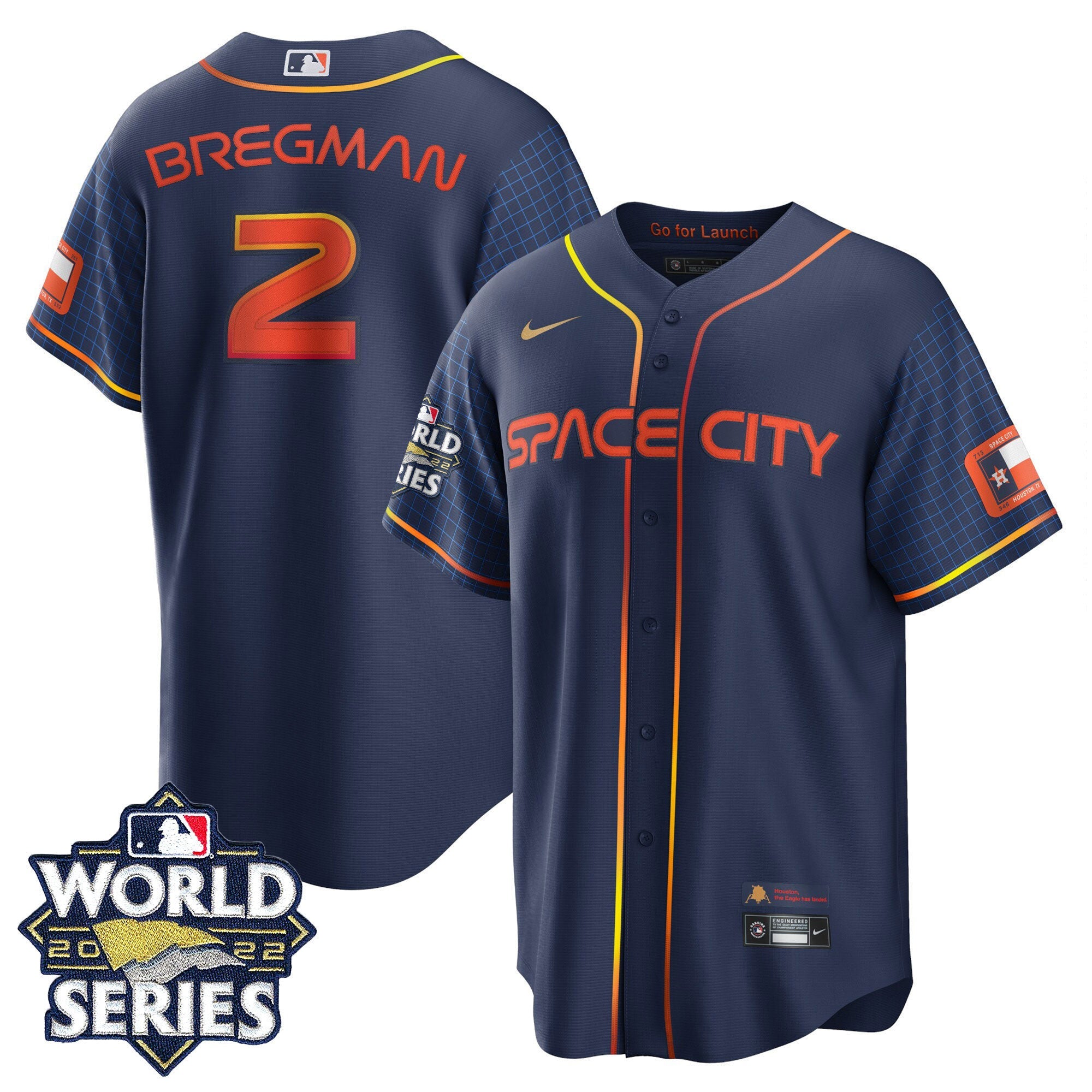 Men’s Houston Space City 2022 World Series Jersey