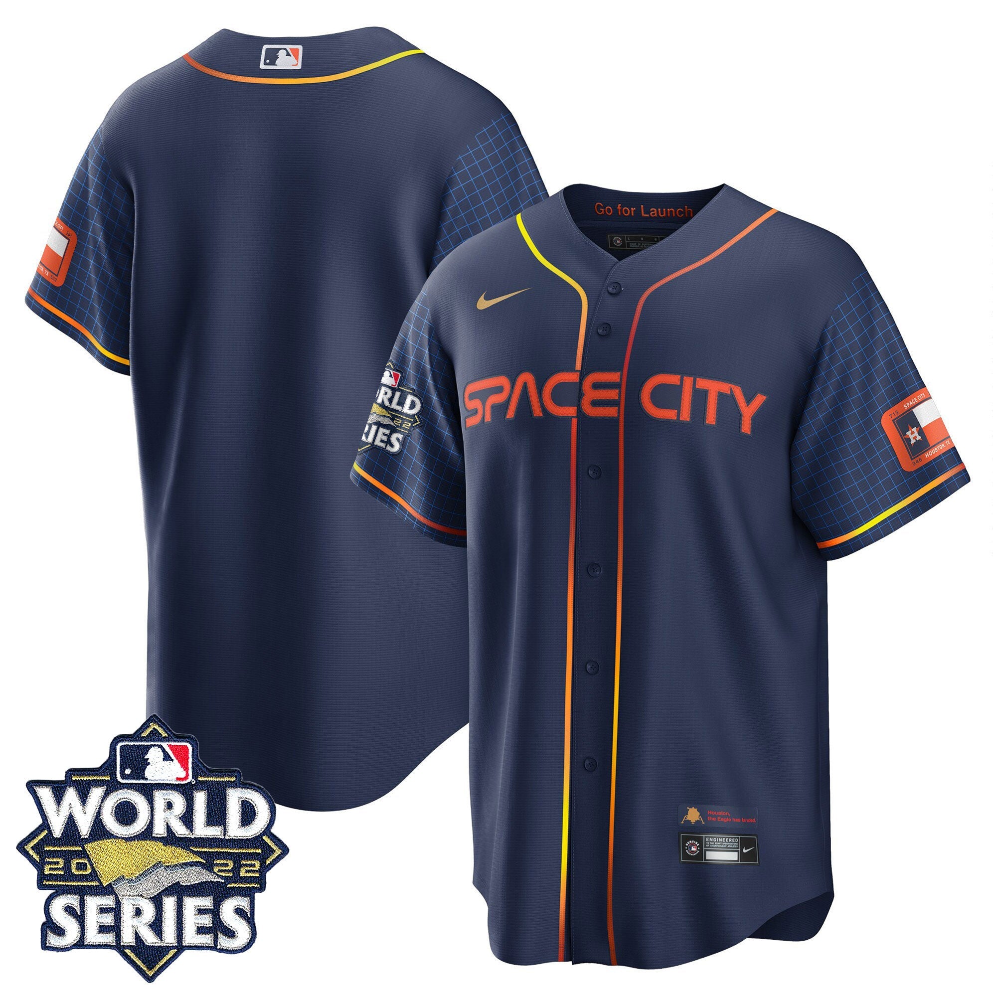 Men’s Houston Space City 2022 World Series Jersey