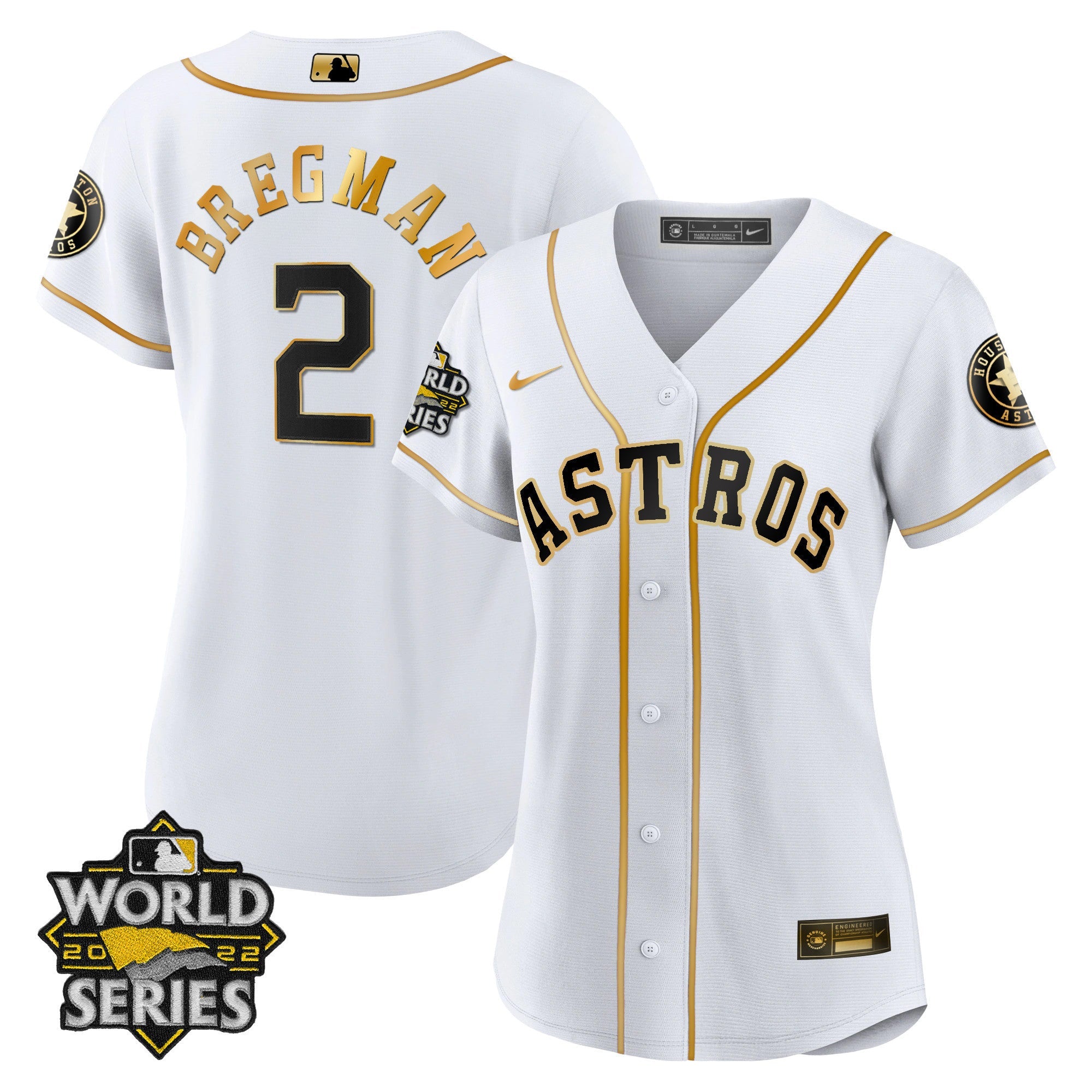 Women’s Houston 2022 World Series Player Jersey