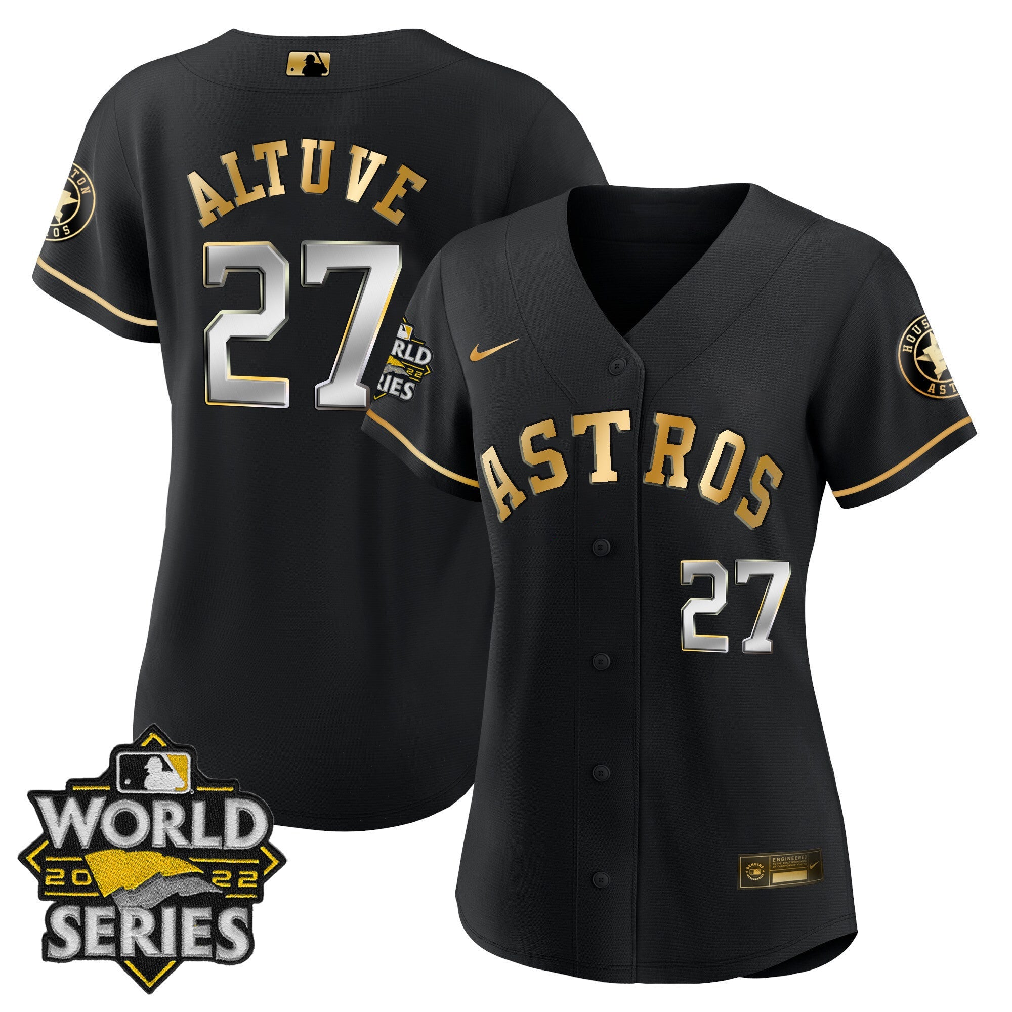 Women’s Houston 2022 World Series Player Jersey