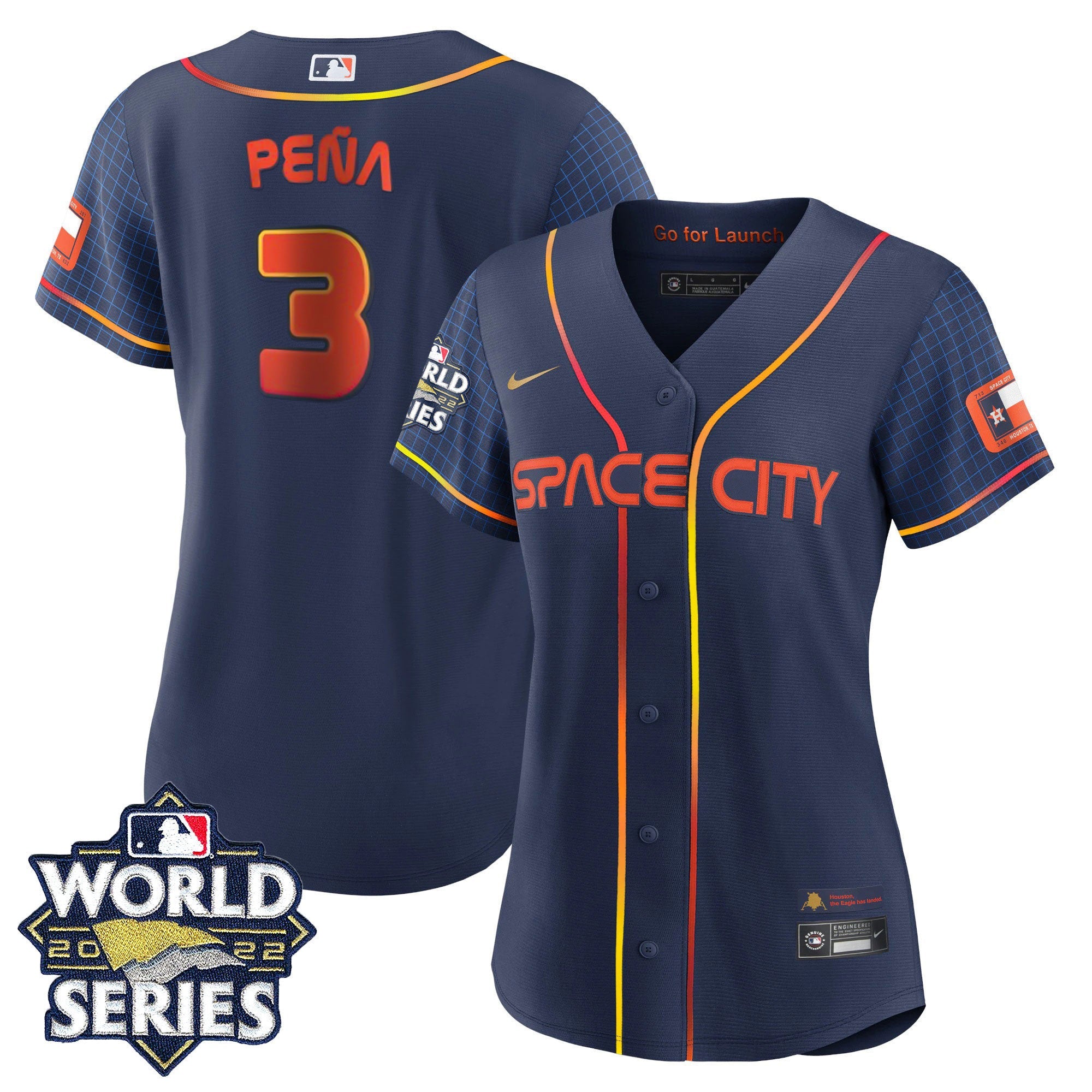Women’s Houston Space City 2022 World Series Jersey