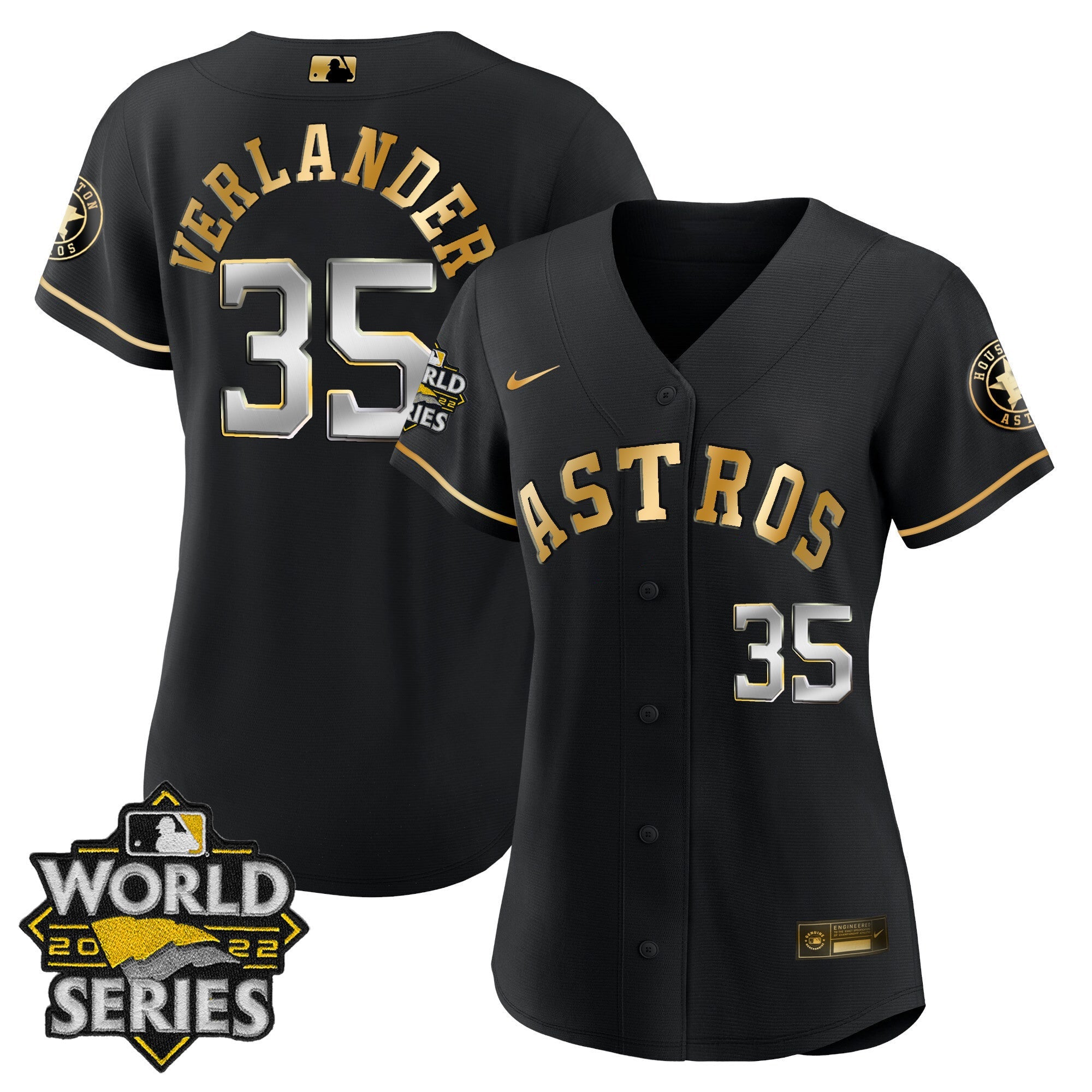 Women’s Houston 2022 World Series Player Jersey