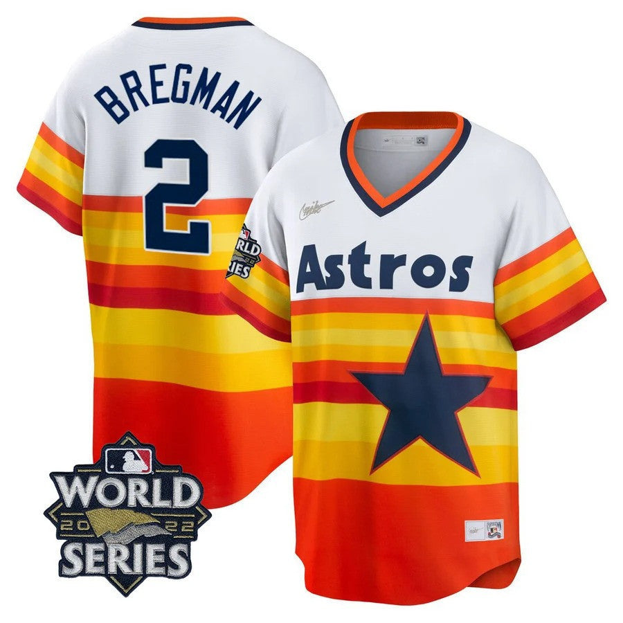 Houston 2022 World Series White Home Cooperstown Collection Player Jersey