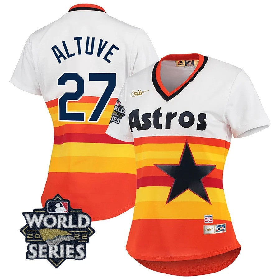 Houston 2022 World Series White Home Cooperstown Collection Player Jersey