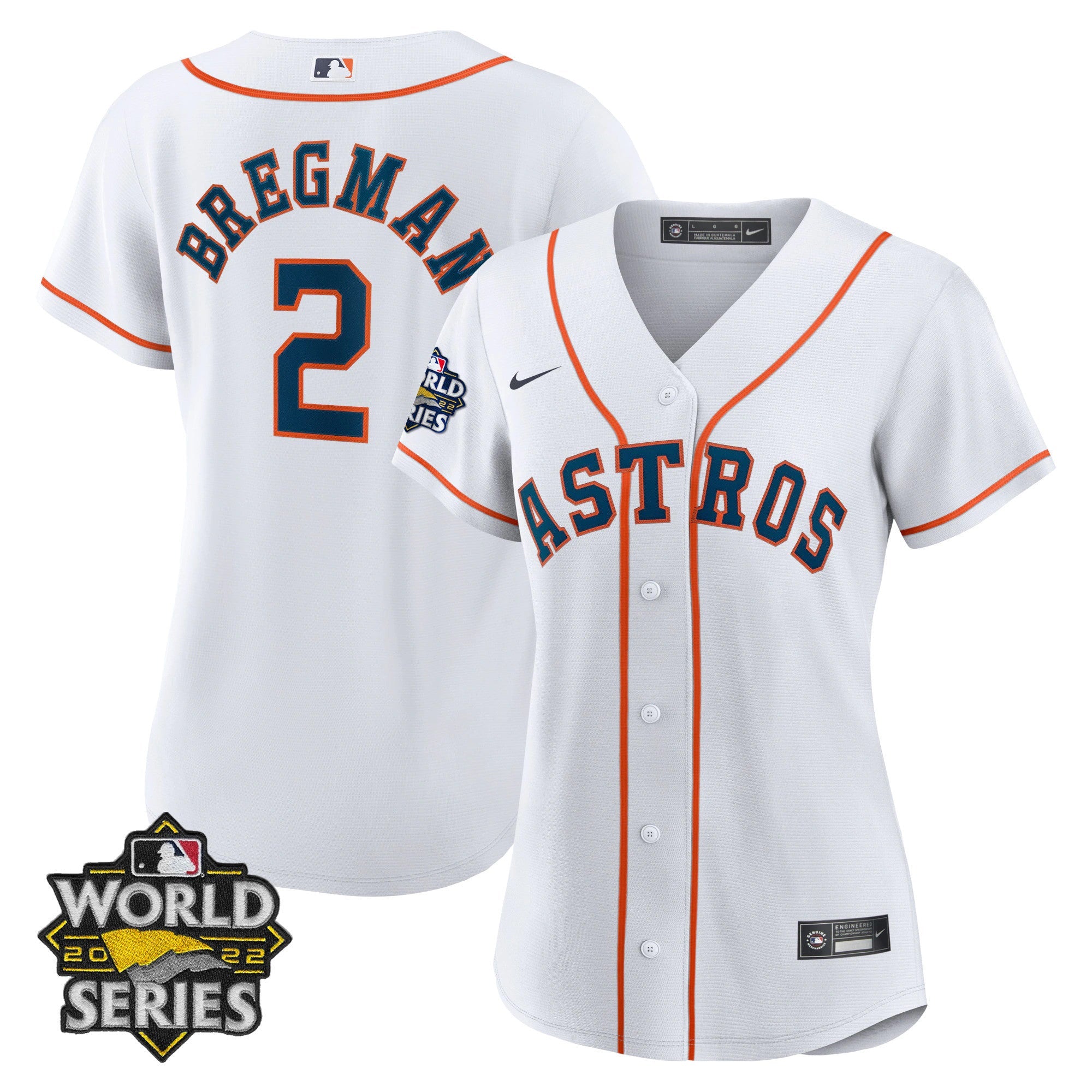 Women’s Houston 2022 World Series Player Jersey