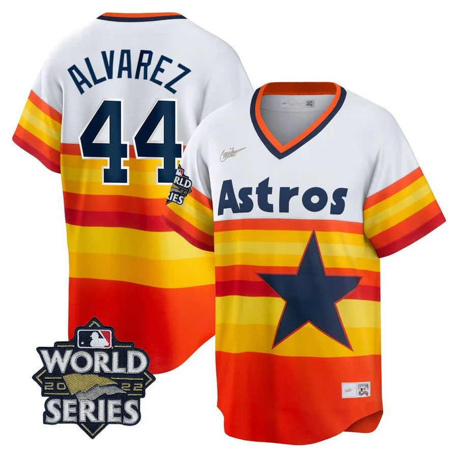 Houston 2022 World Series White Home Cooperstown Collection Player Jersey