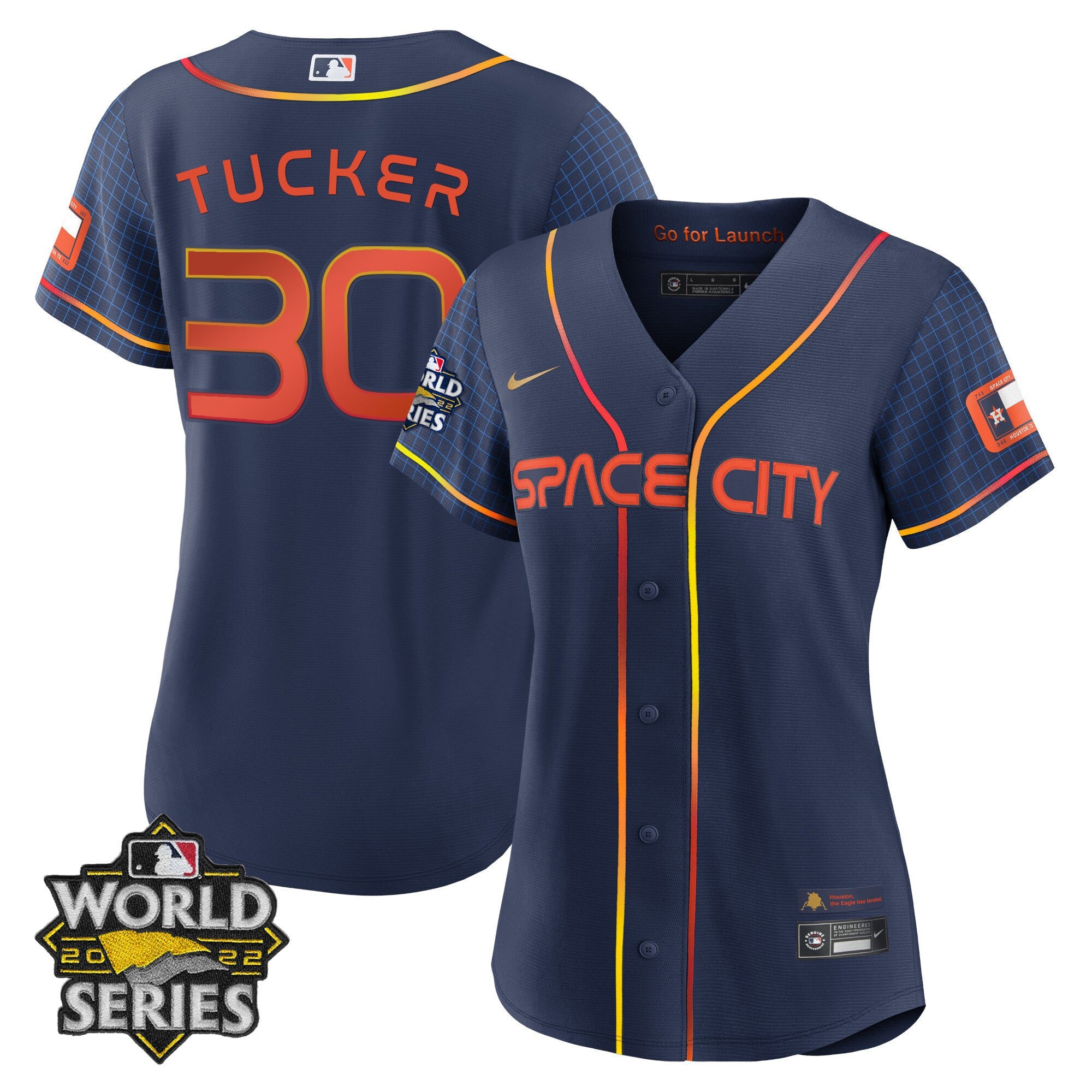 Women’s Houston 2022 World Series Player Jersey
