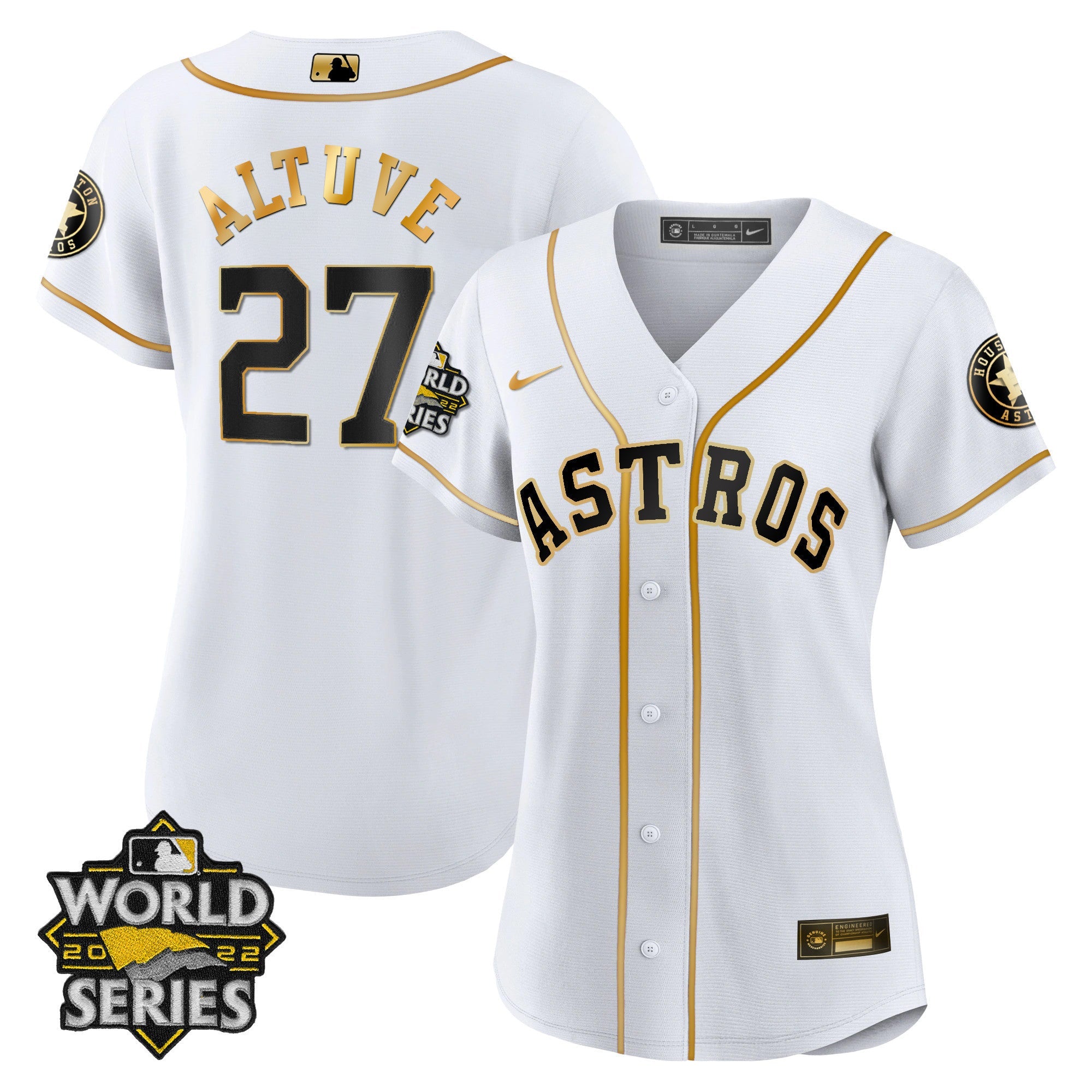 Women’s Houston 2022 World Series Player Jersey