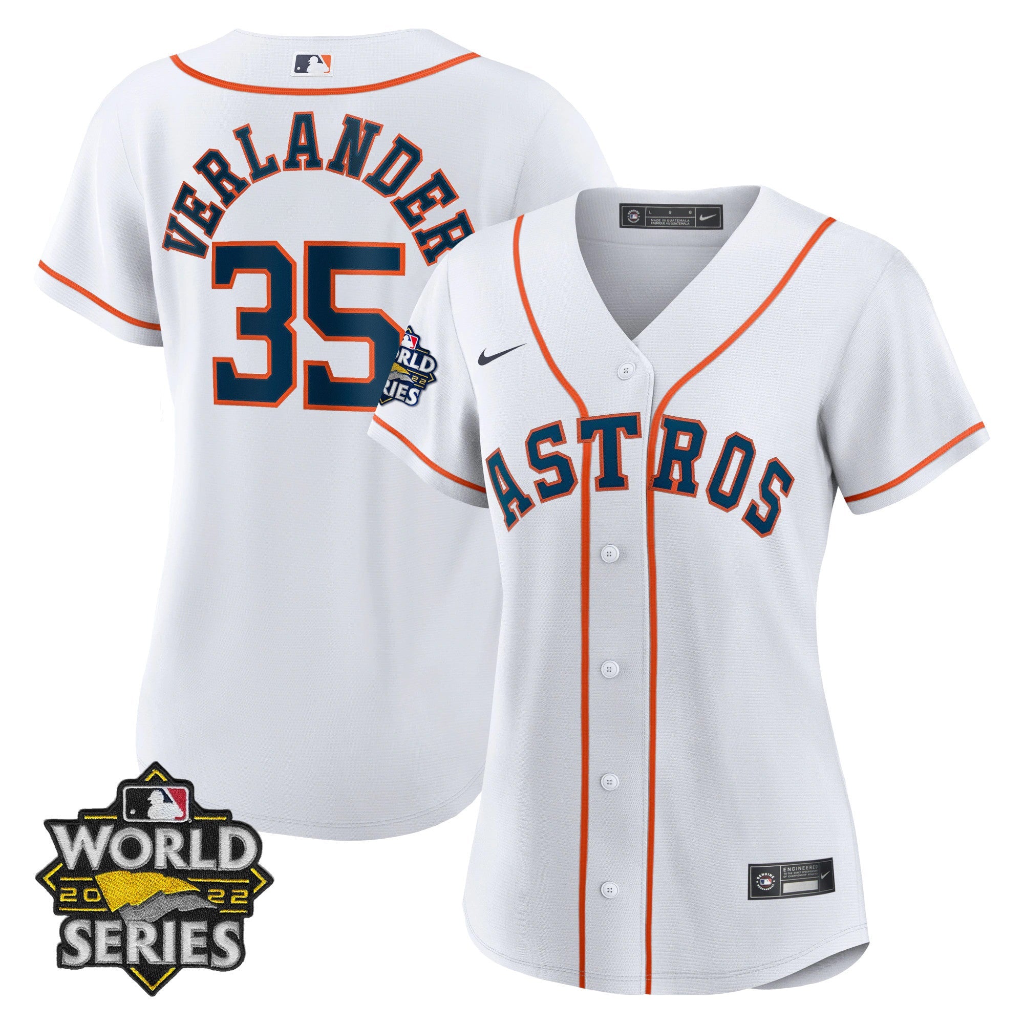 Women’s Houston 2022 World Series Player Jersey