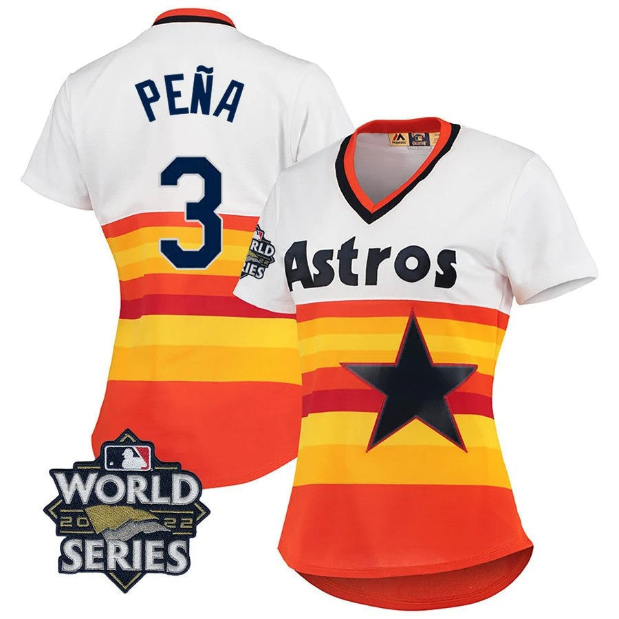 Houston 2022 World Series White Home Cooperstown Collection Player Jersey