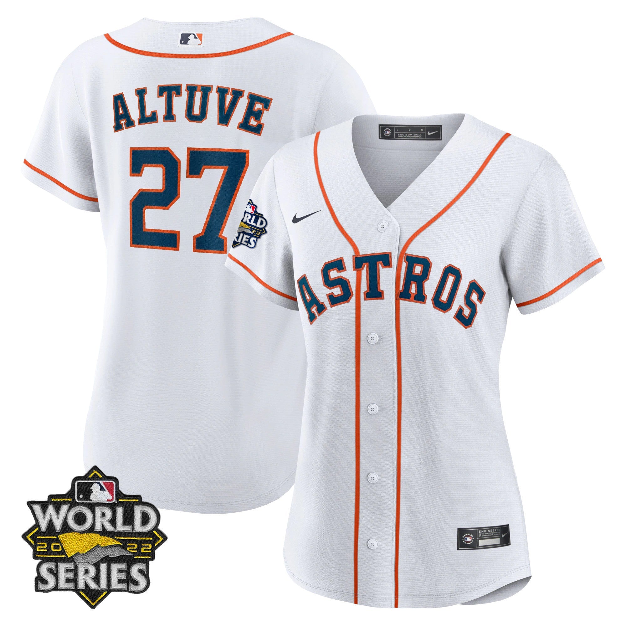 Women’s Houston 2022 World Series Player Jersey