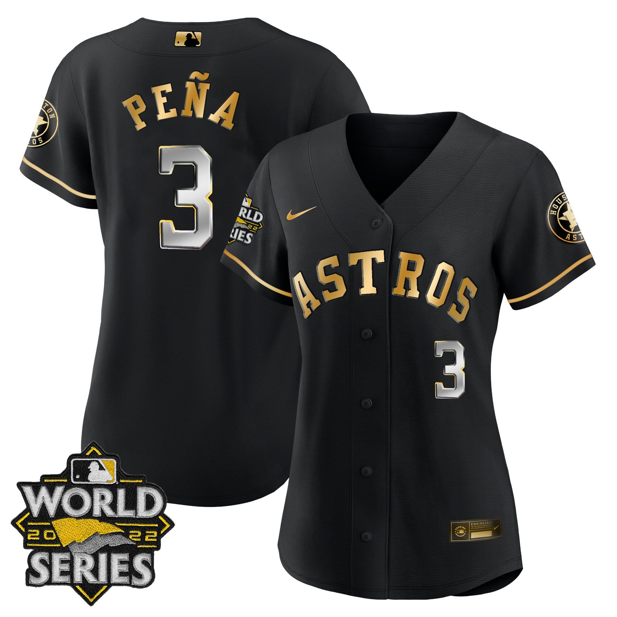 Women’s Houston 2022 World Series Player Jersey