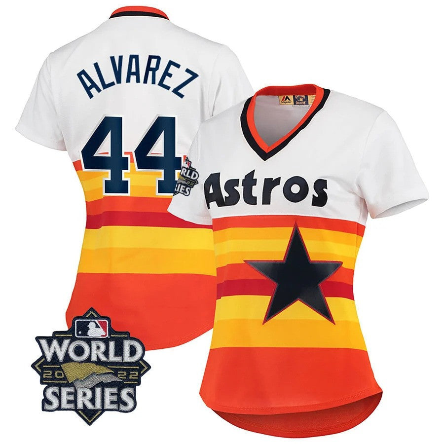 Houston 2022 World Series White Home Cooperstown Collection Player Jersey