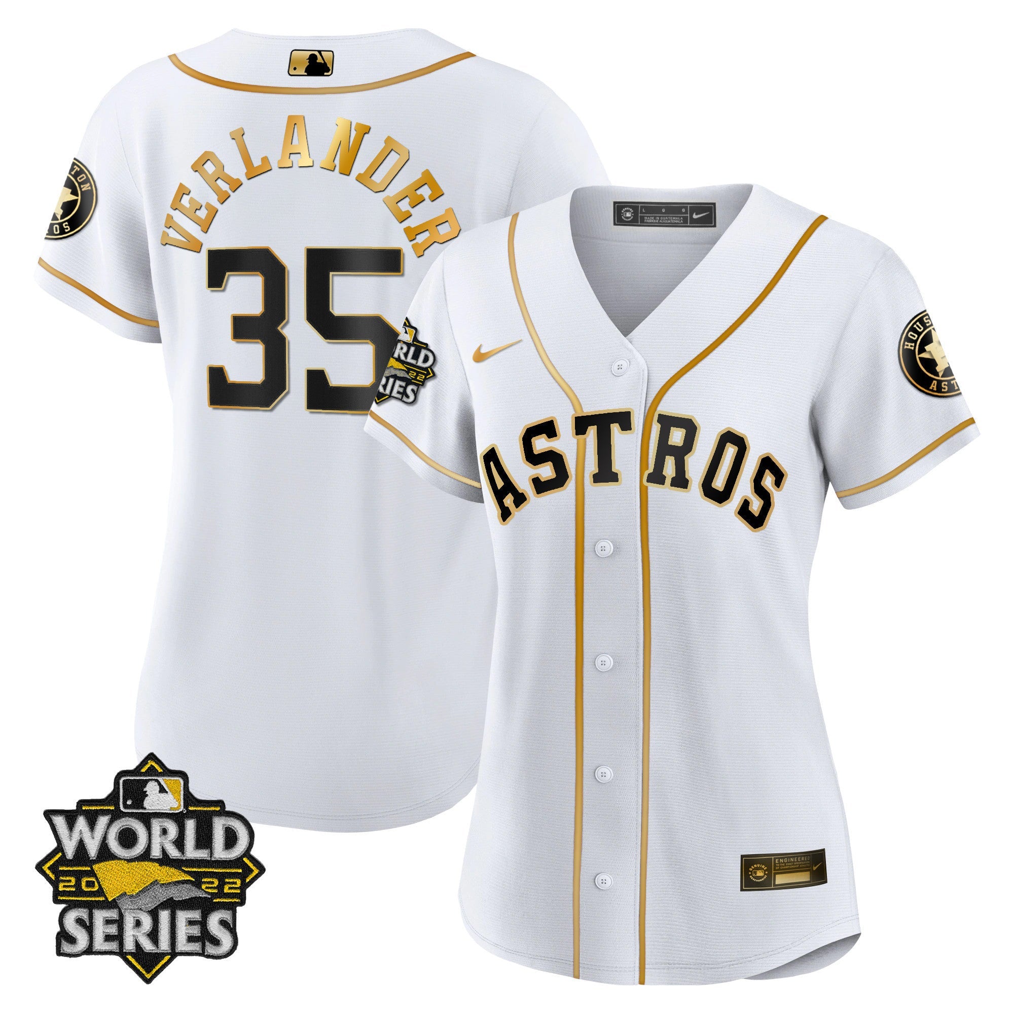 Women’s Houston 2022 World Series Player Jersey