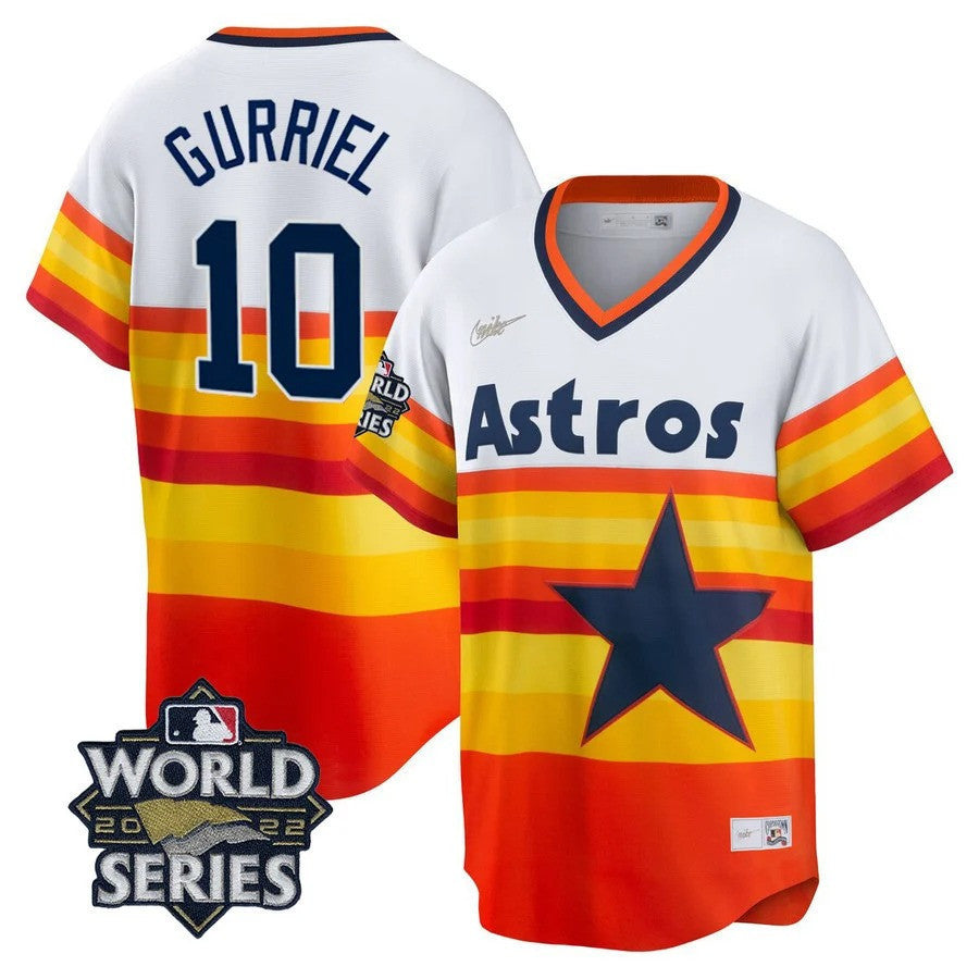 Houston 2022 World Series White Home Cooperstown Collection Player Jersey