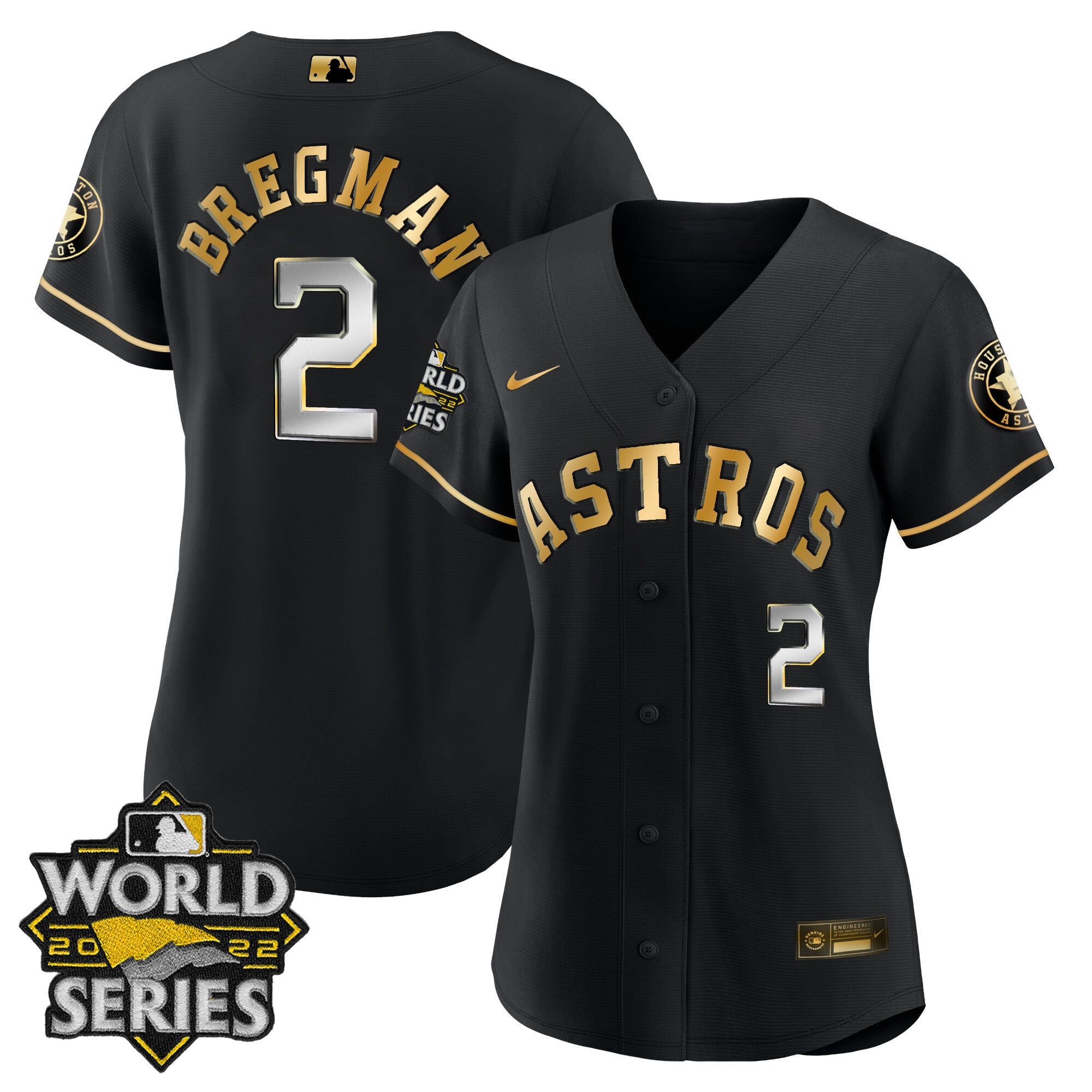 Women’s Houston 2022 World Series Player Jersey