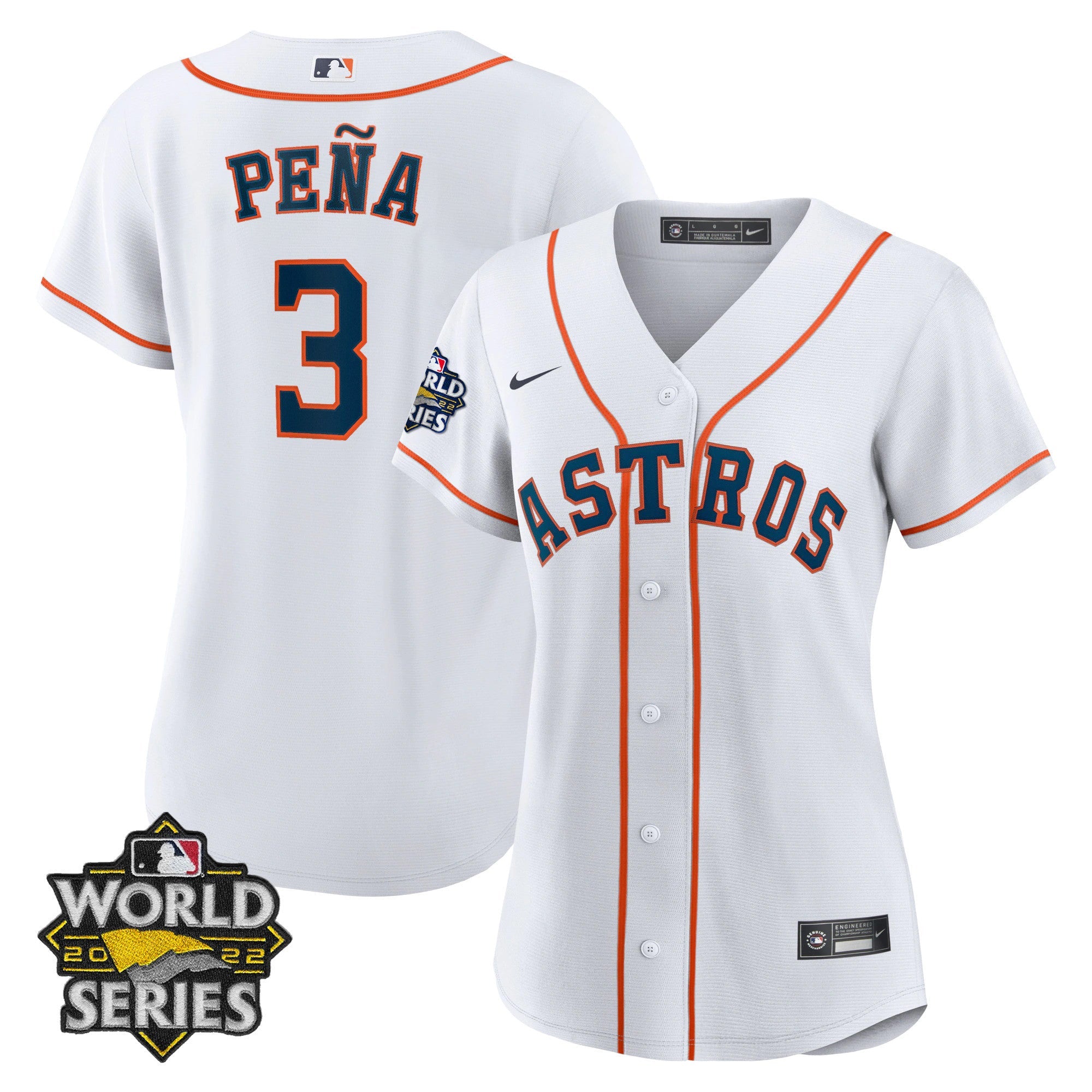 Women’s Houston 2022 World Series Player Jersey
