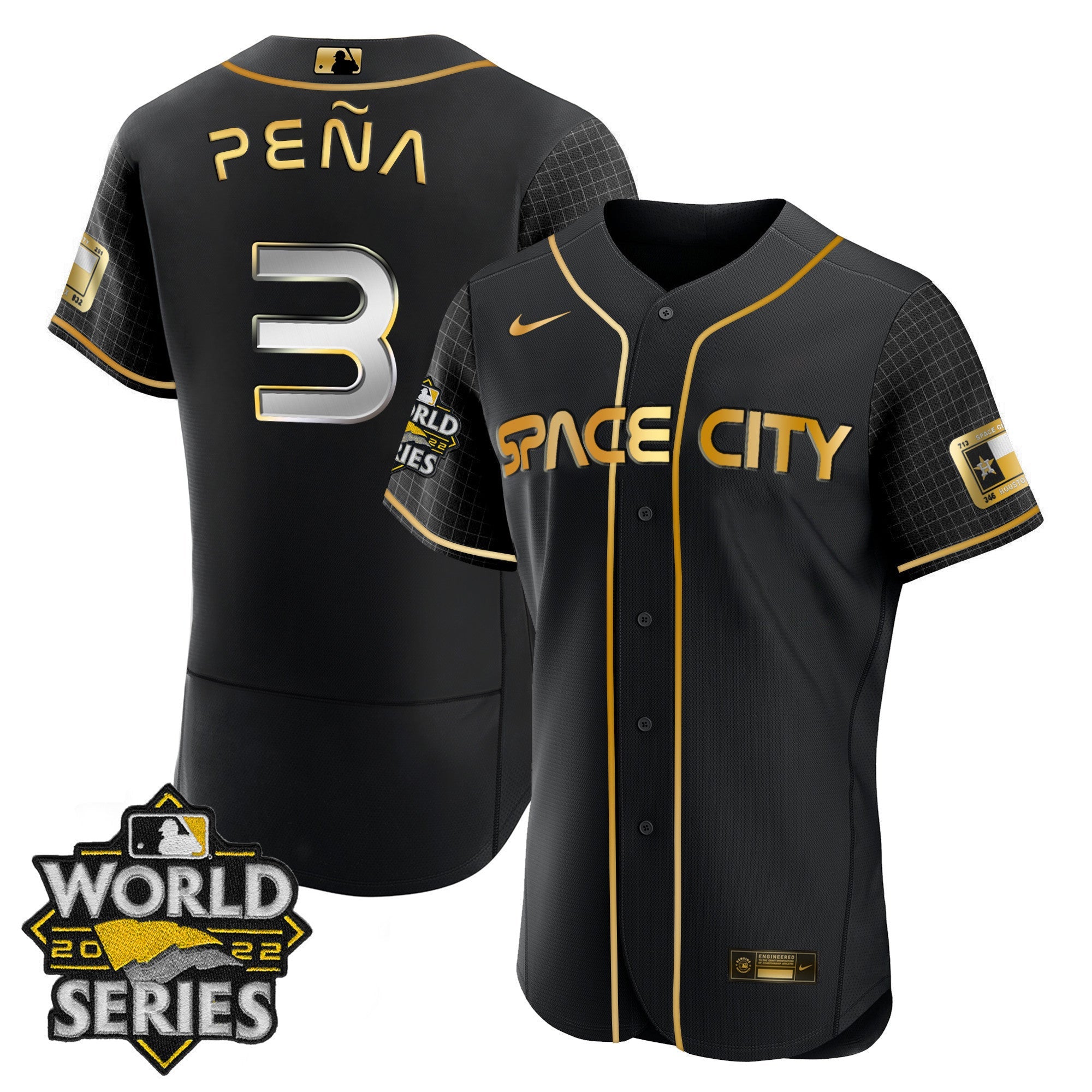 Women’s Houston Space City Gold 2022 World Series Jersey