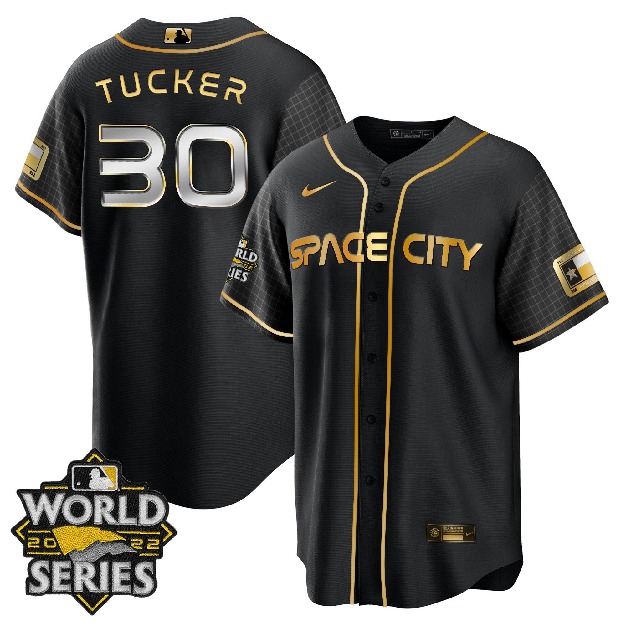 Women’s Houston Space City Gold 2022 World Series Jersey