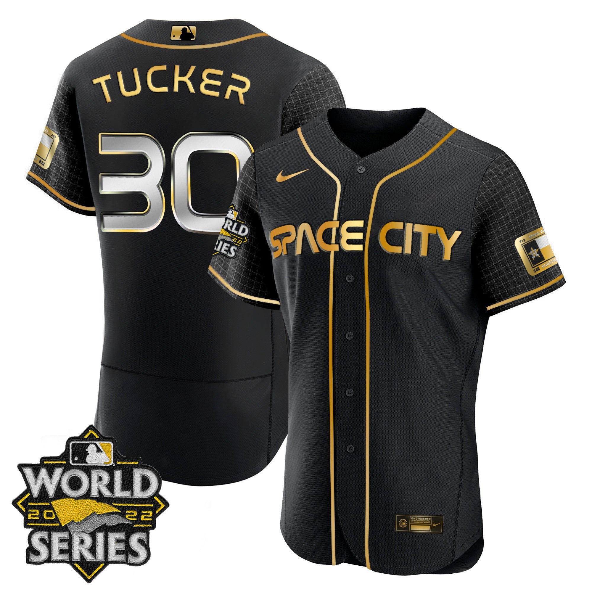 Women’s Houston Space City Gold 2022 World Series Jersey