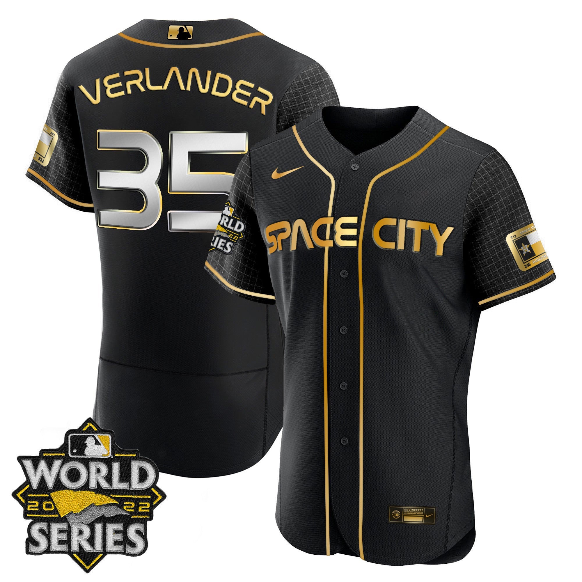 Women’s Houston Space City Gold 2022 World Series Jersey