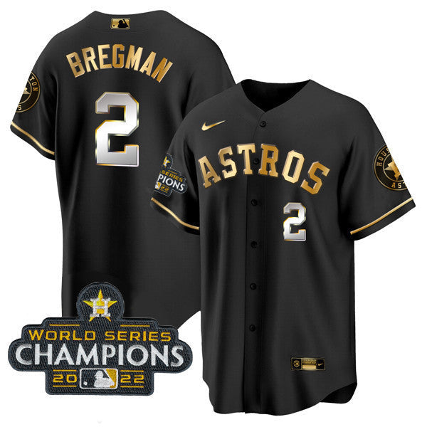 Men’s Houston 2022 World Series Champions Player Jersey