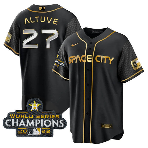 Men’s Houston 2022 World Series Champions Player Jersey