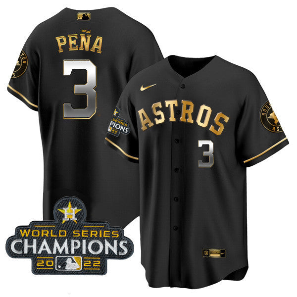 Men’s Houston 2022 World Series Champions Player Jersey