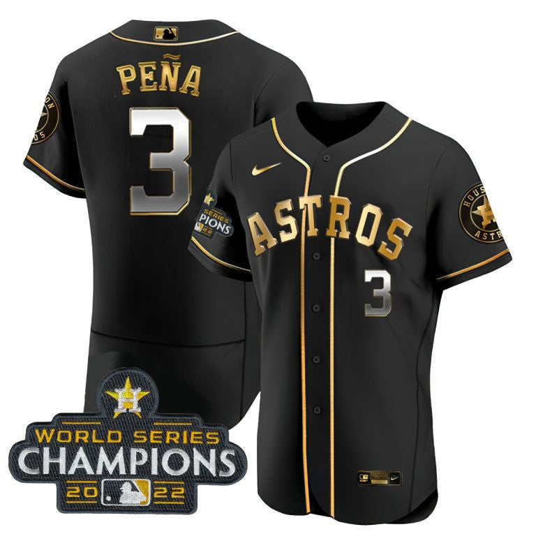 Men’s Houston 2022 World Series Champions Player Jersey