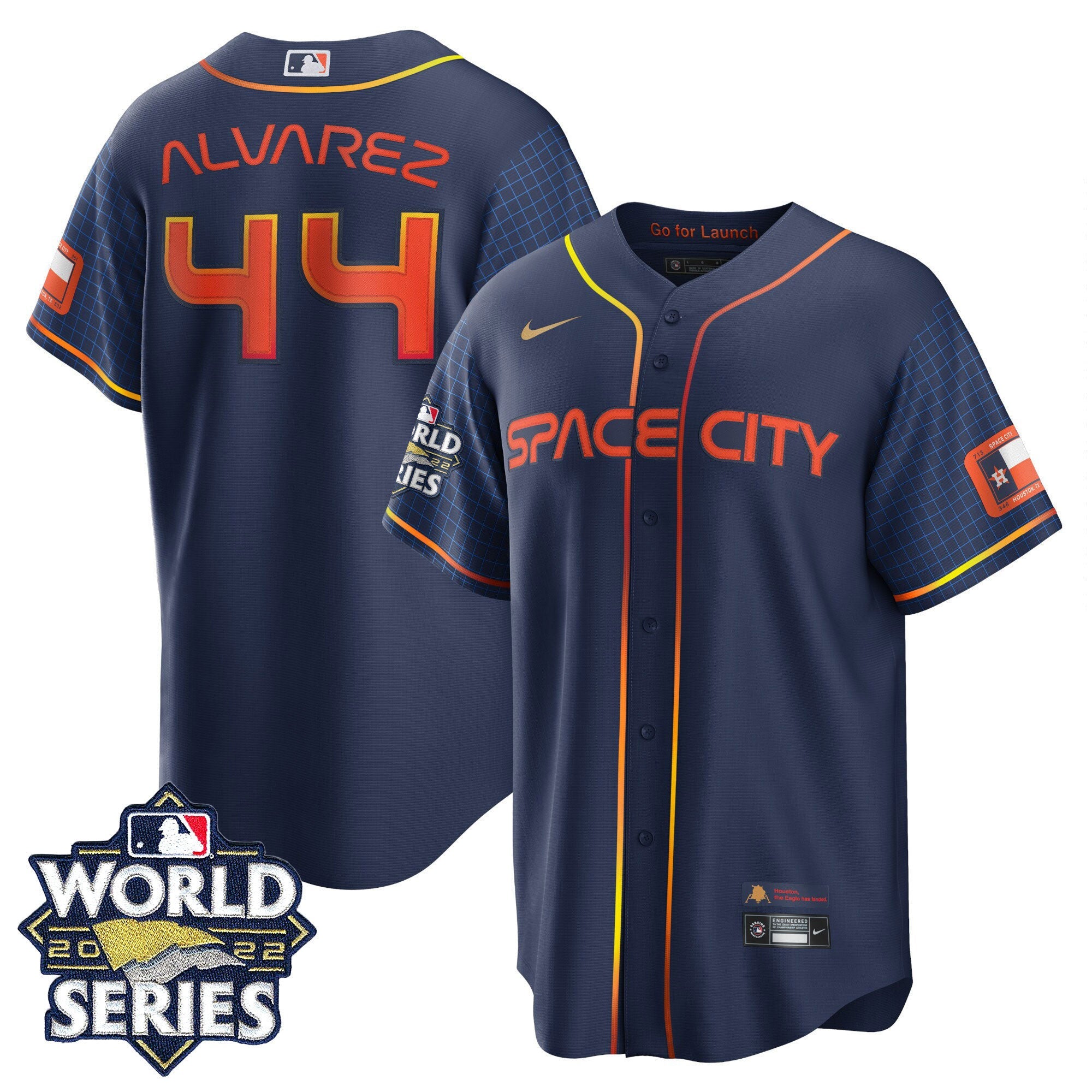 Youth’s Houston 2022 World Series Player Jersey
