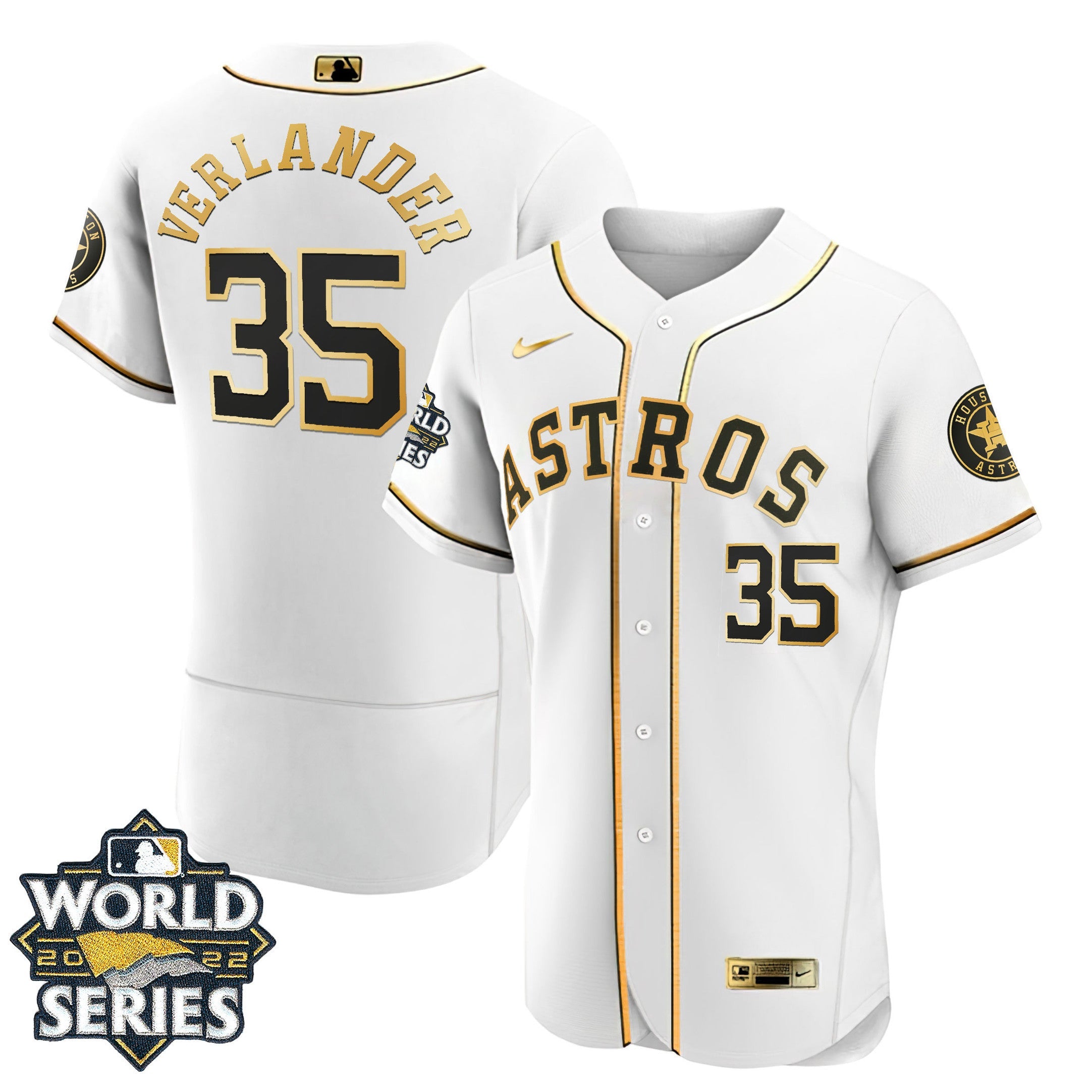 Youth’s Houston 2022 World Series Player Jersey