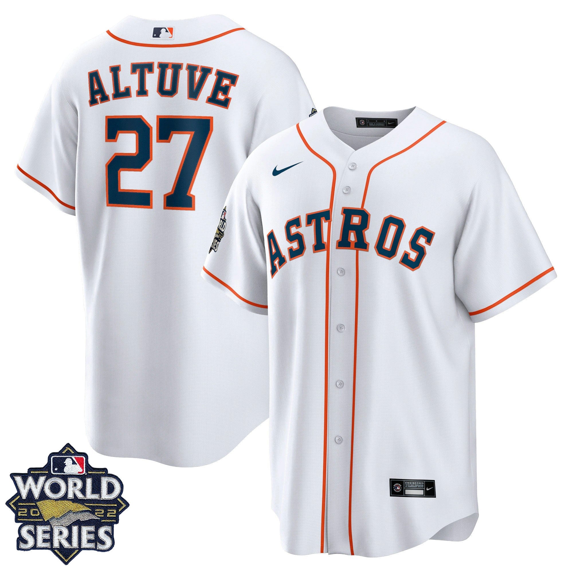 Youth’s Houston 2022 World Series Player Jersey
