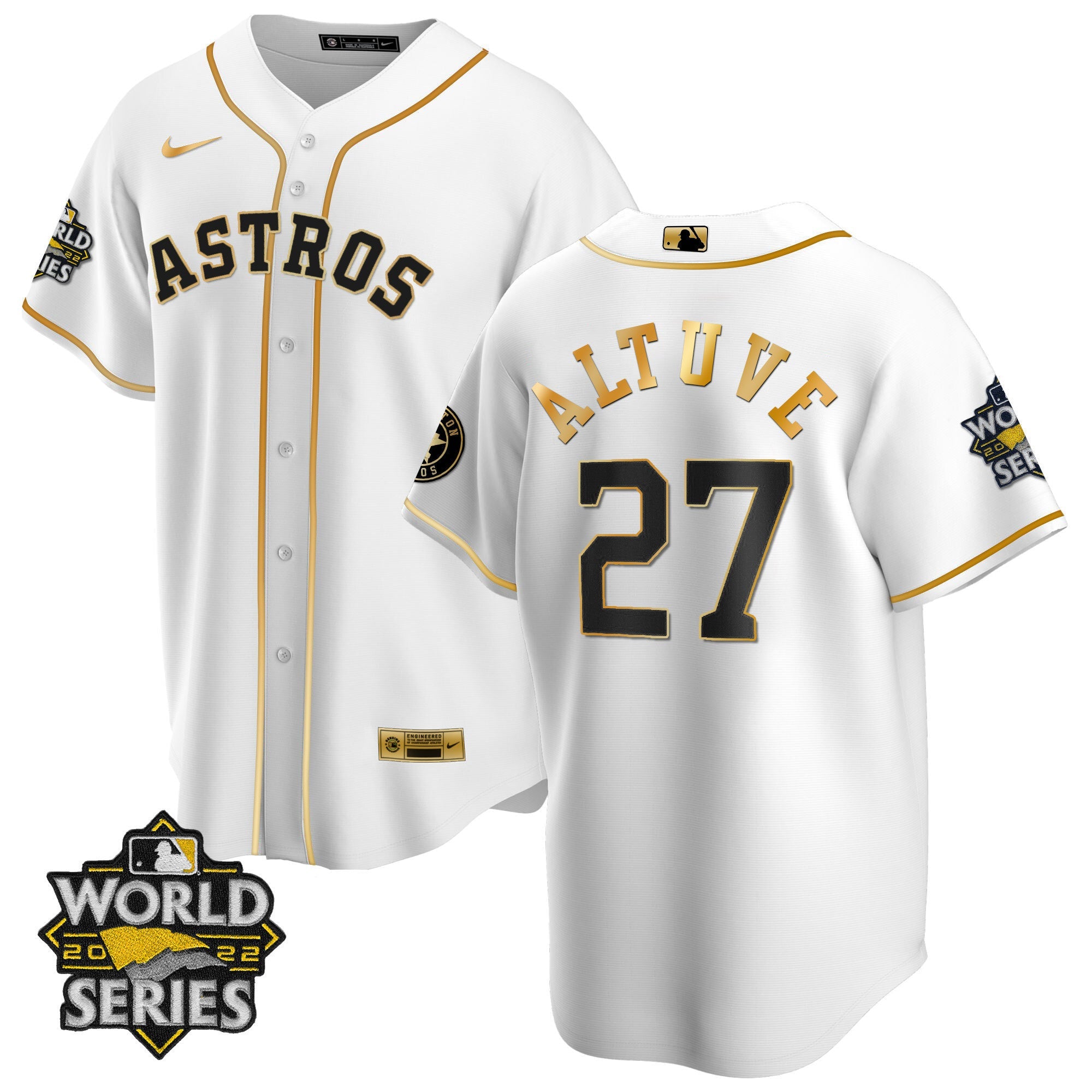 Youth’s Houston 2022 World Series Player Jersey