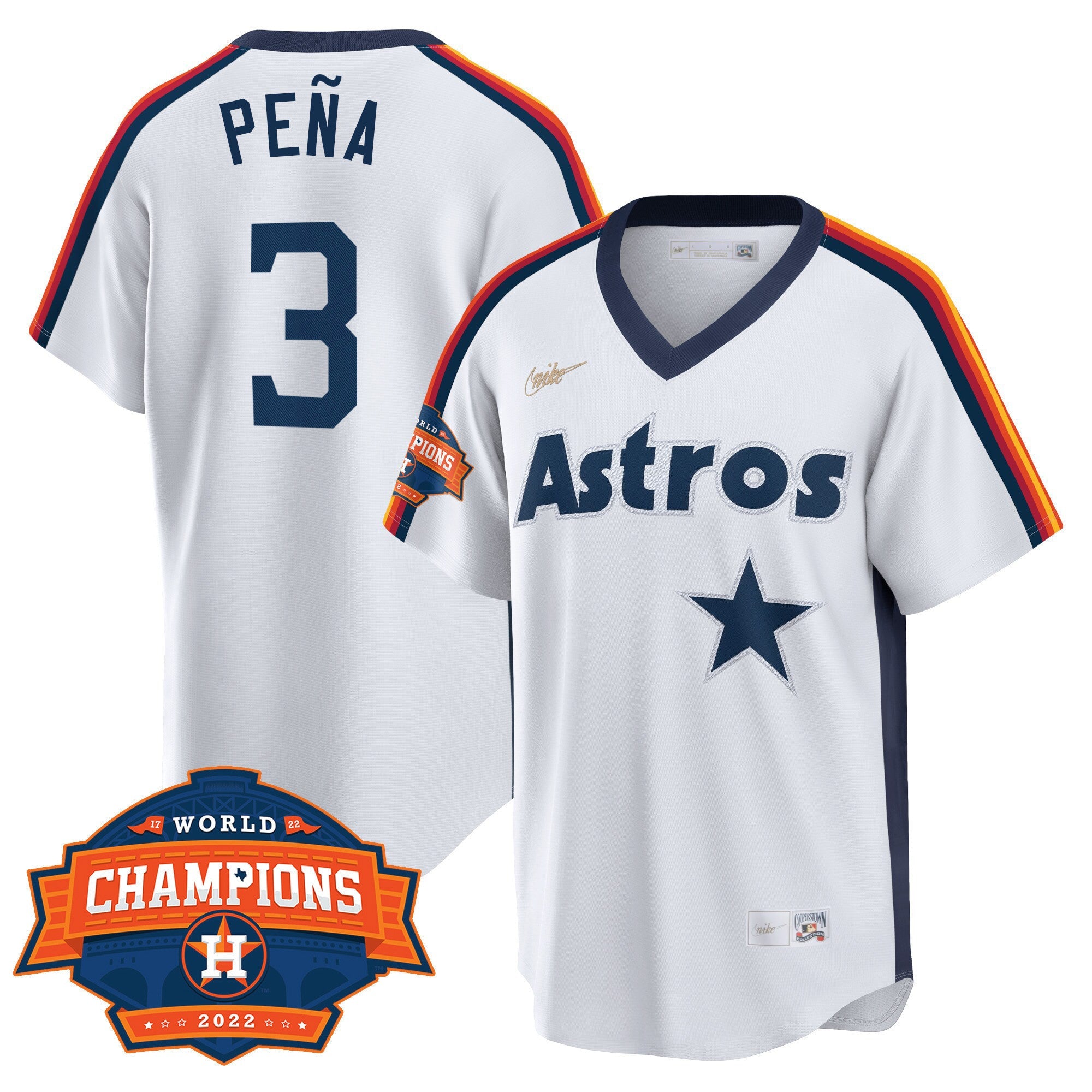 Houston Home Cooperstown 2022 Champions Limited Player Jersey