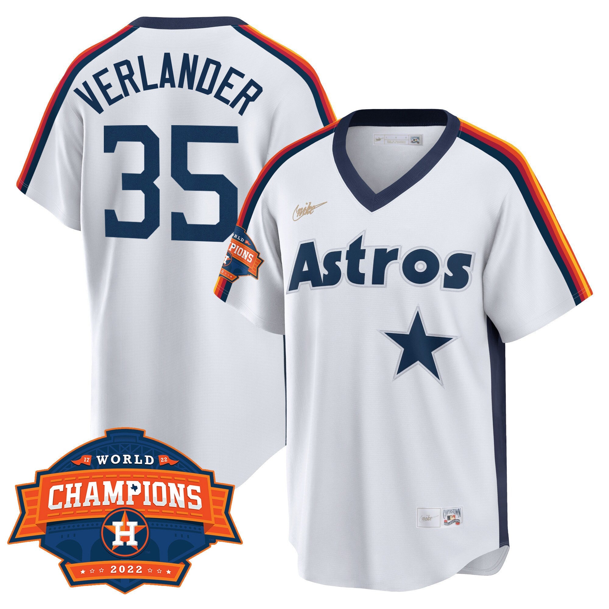 Houston Home Cooperstown 2022 Champions Limited Player Jersey