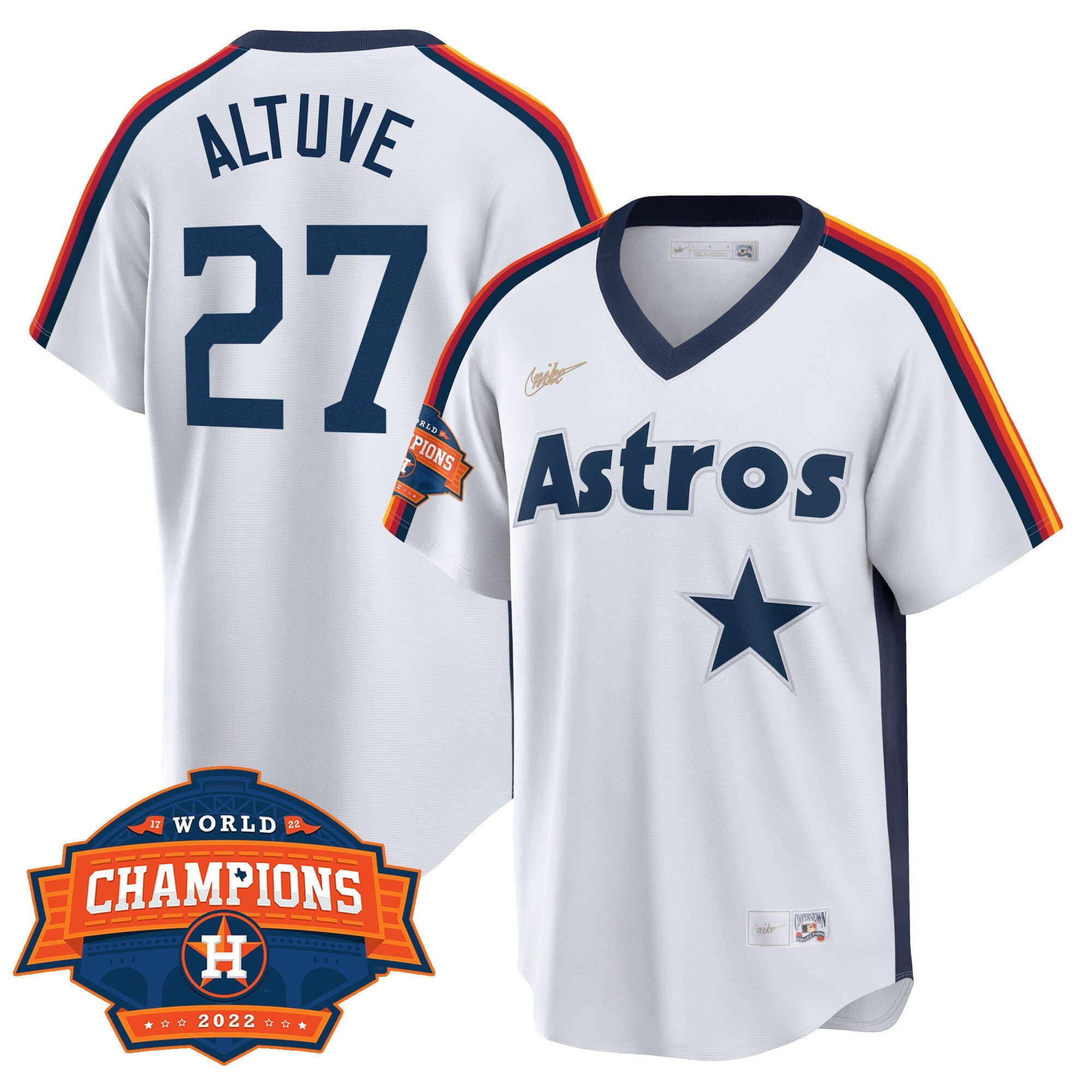 Houston Home Cooperstown 2022 Champions Limited Player Jersey