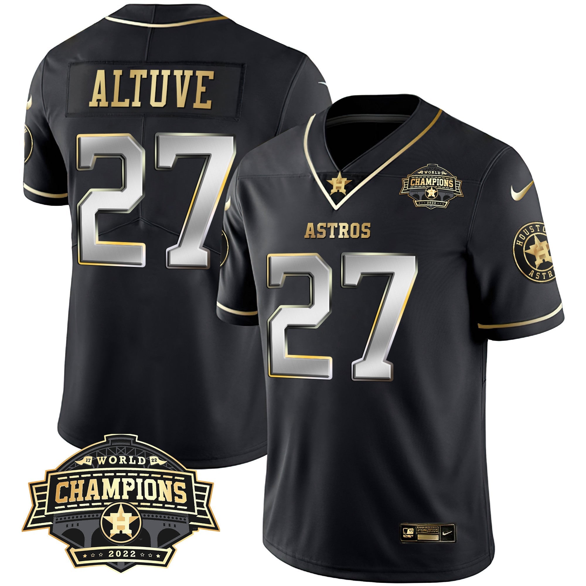 Men’s Houston 2022 Champions Vapor Limited Jersey