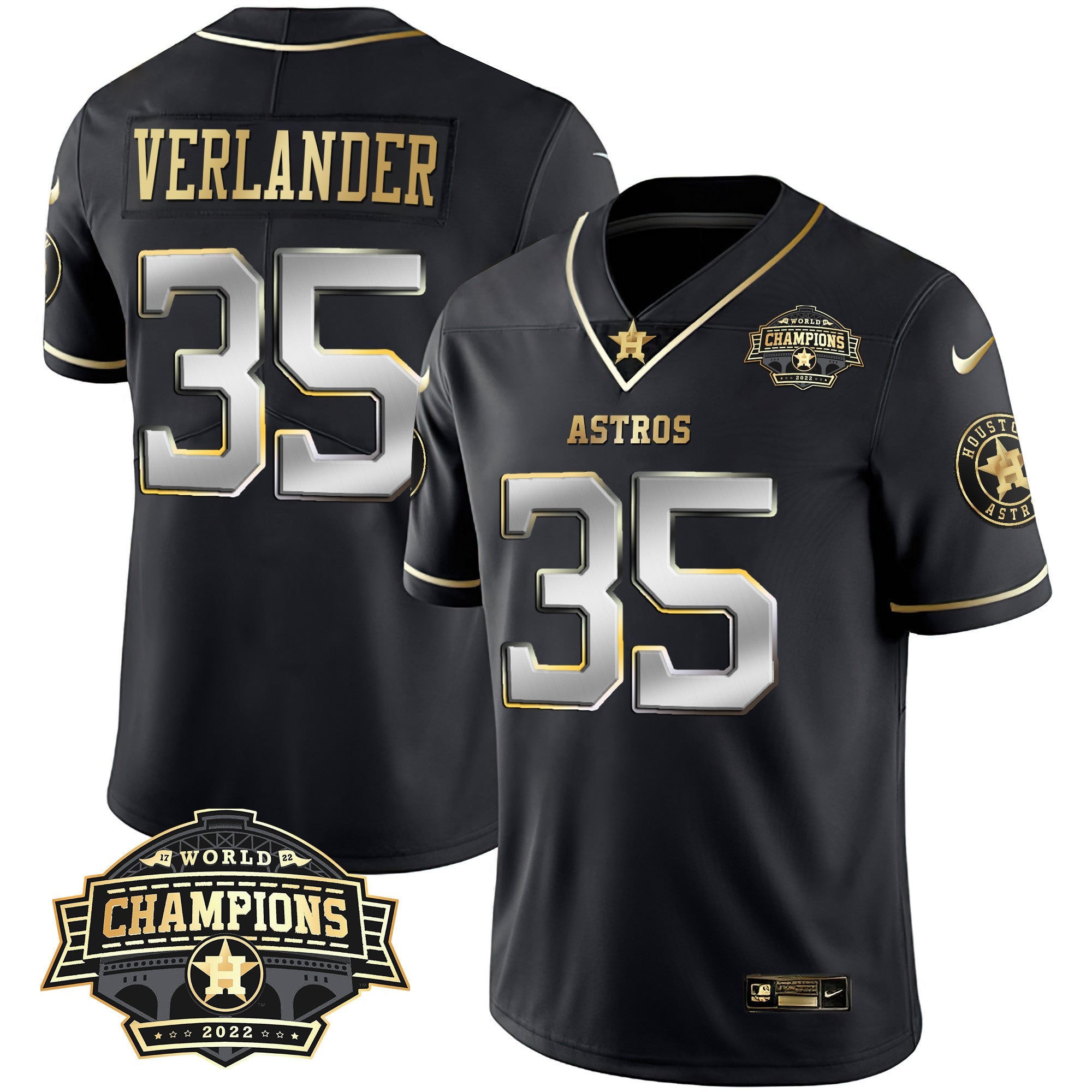 Men’s Houston 2022 Champions Vapor Limited Jersey